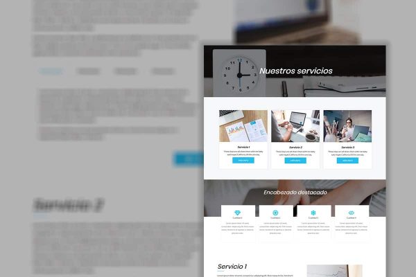 Plantilla 3 Servicios