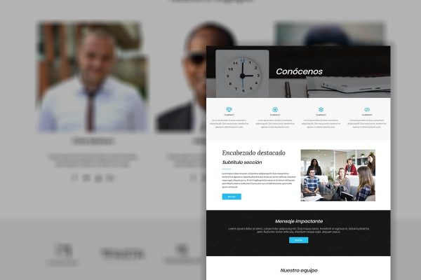 Plantilla 3 conocenos